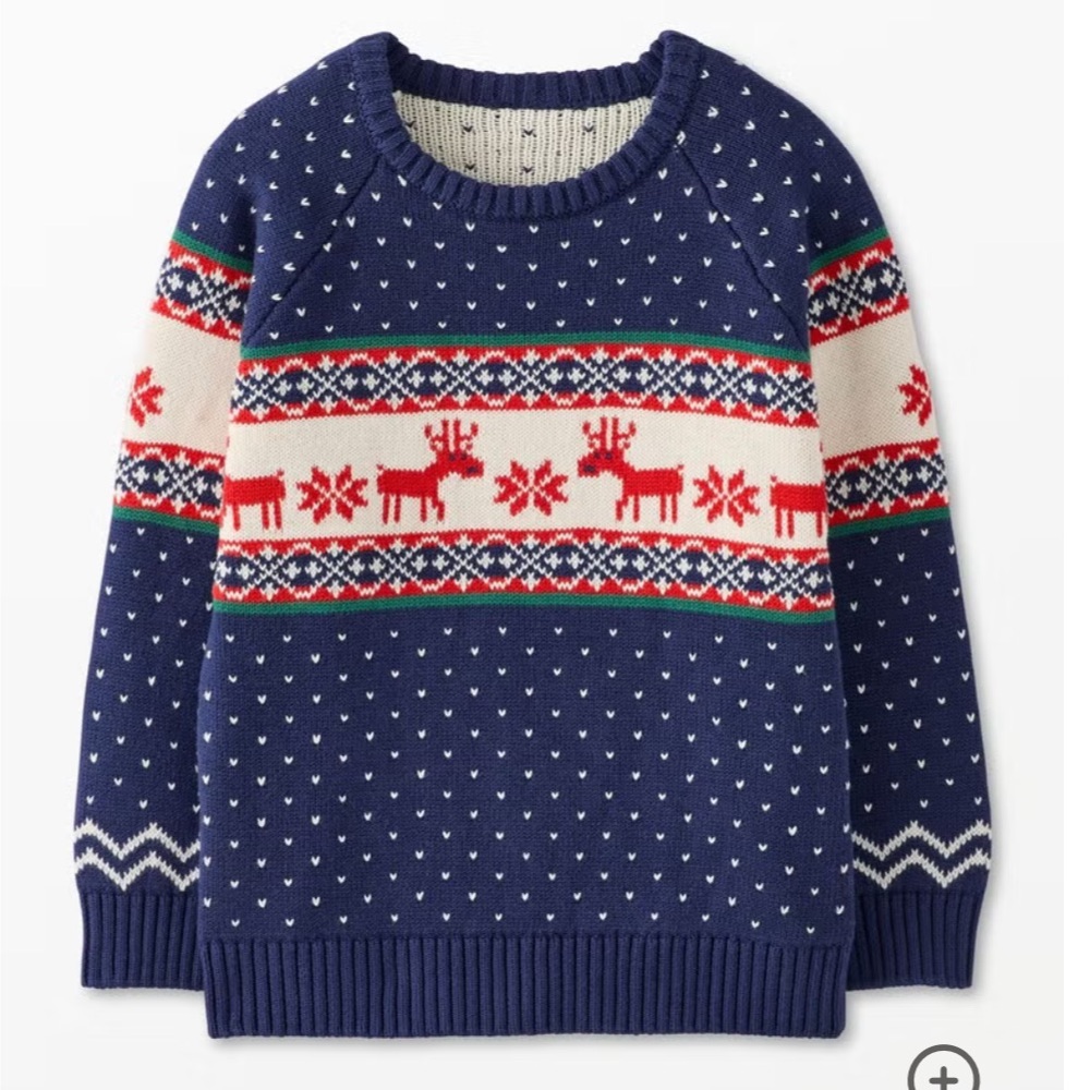 Hanna Anderson / Holiday Fair Isle Sweater / 5T